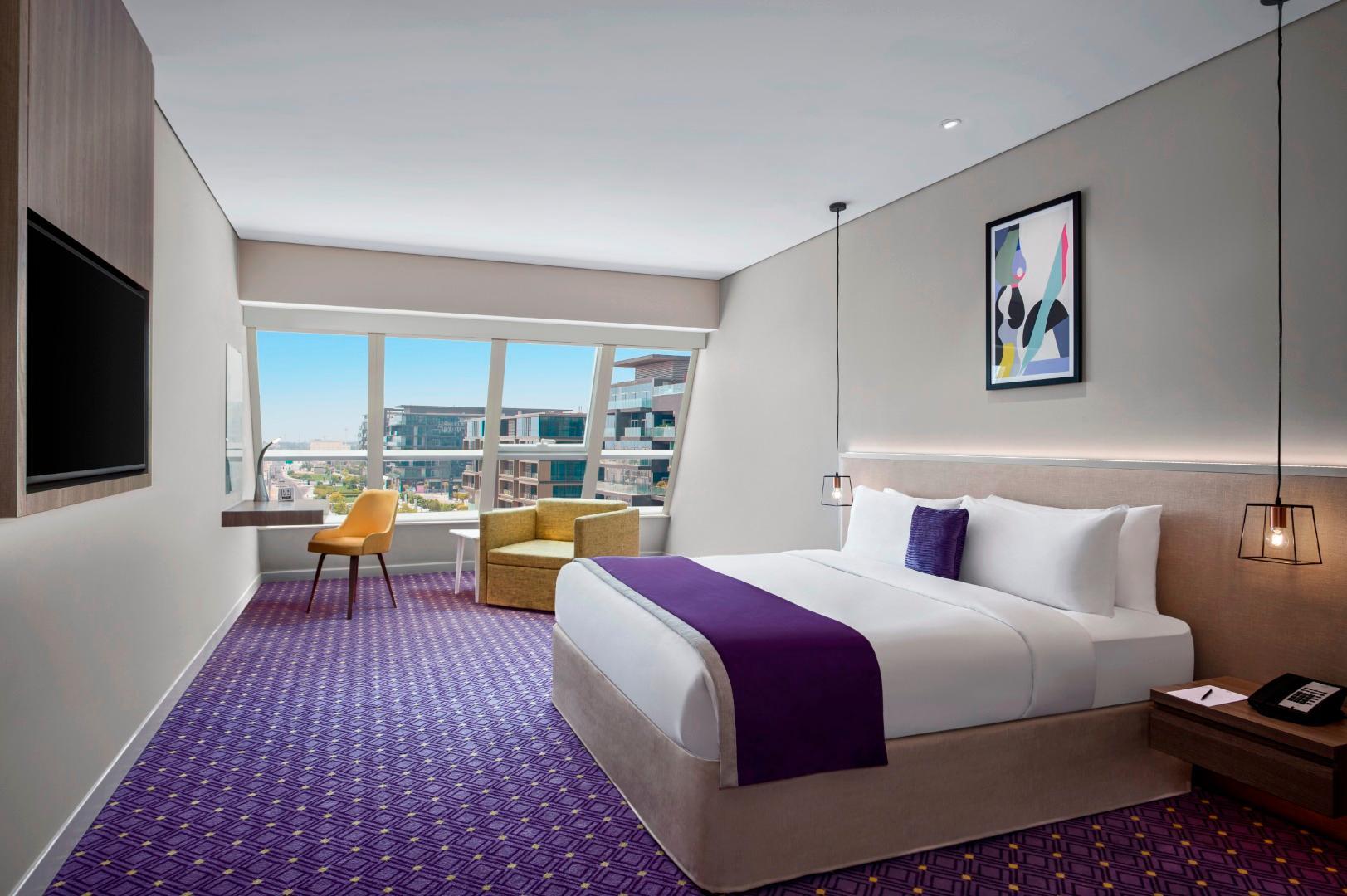Leva Hotel Mazaya Centre دبي المظهر الخارجي الصورة