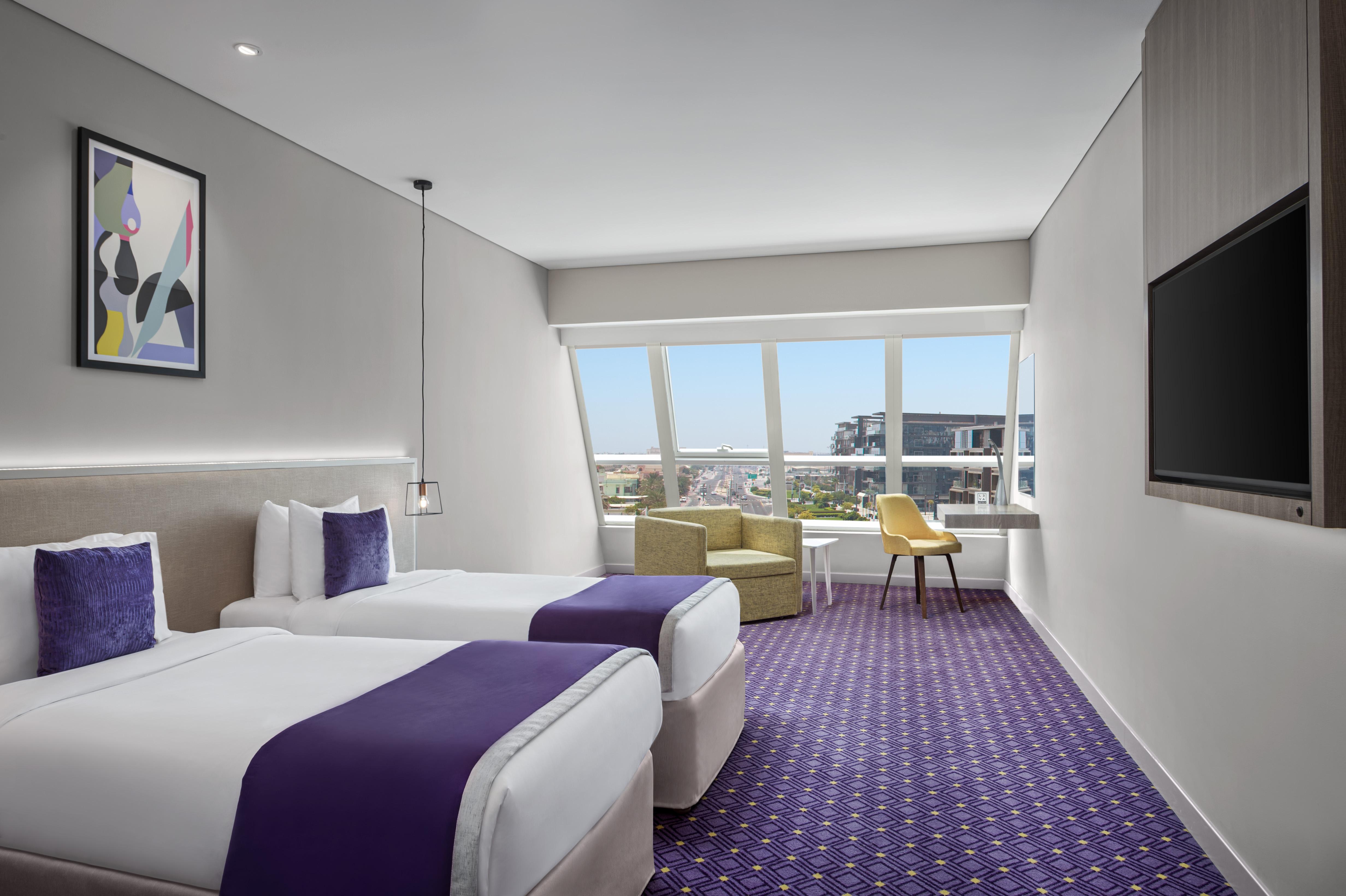 Leva Hotel Mazaya Centre دبي المظهر الخارجي الصورة