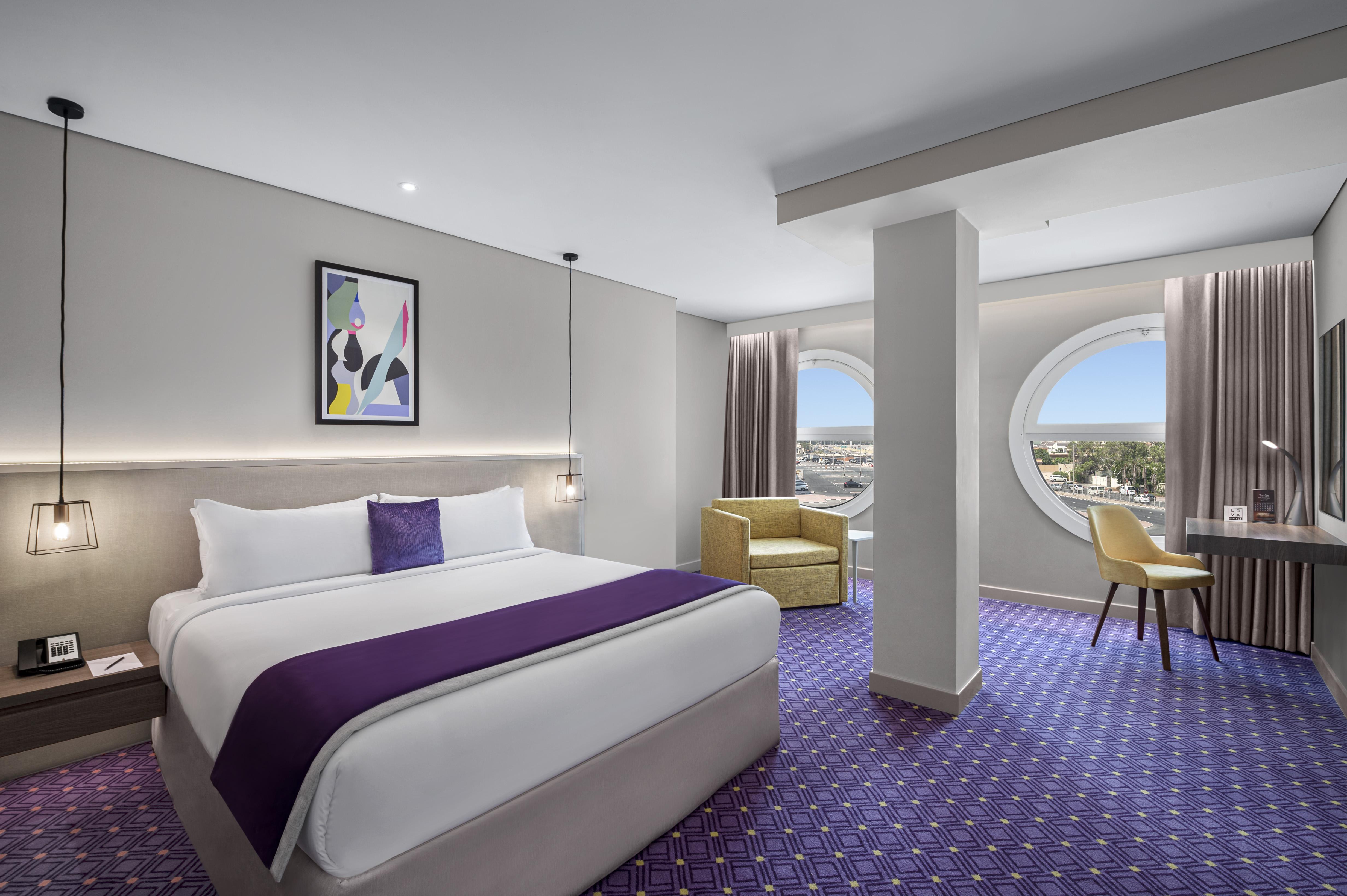 Leva Hotel Mazaya Centre دبي المظهر الخارجي الصورة