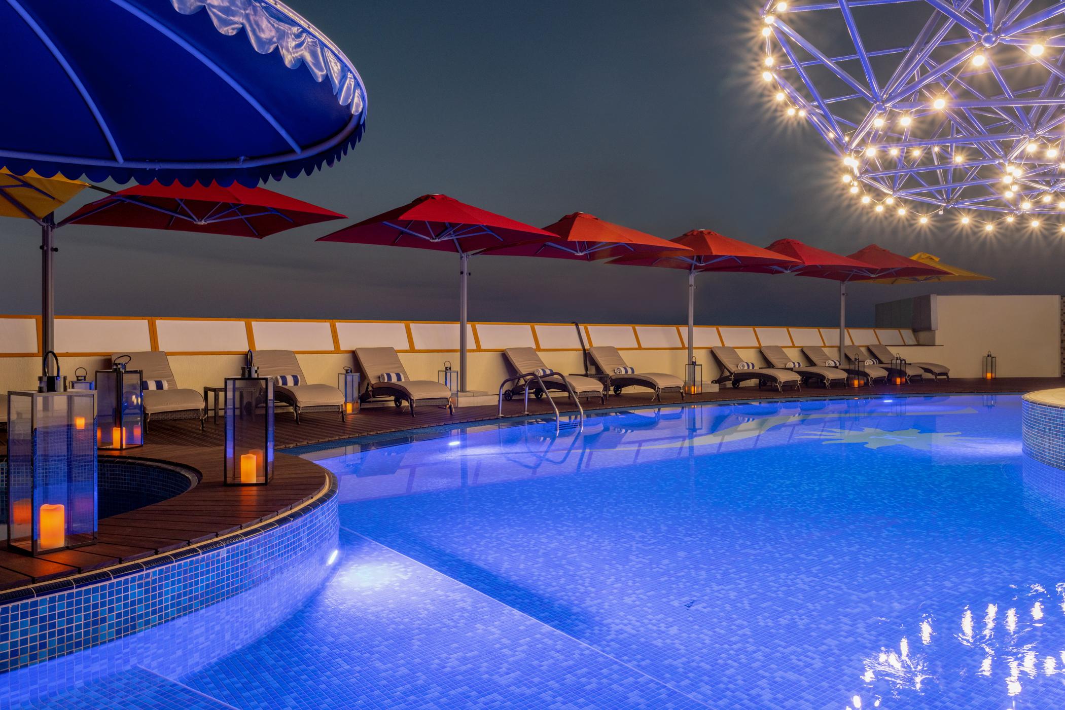 Leva Hotel Mazaya Centre دبي المظهر الخارجي الصورة