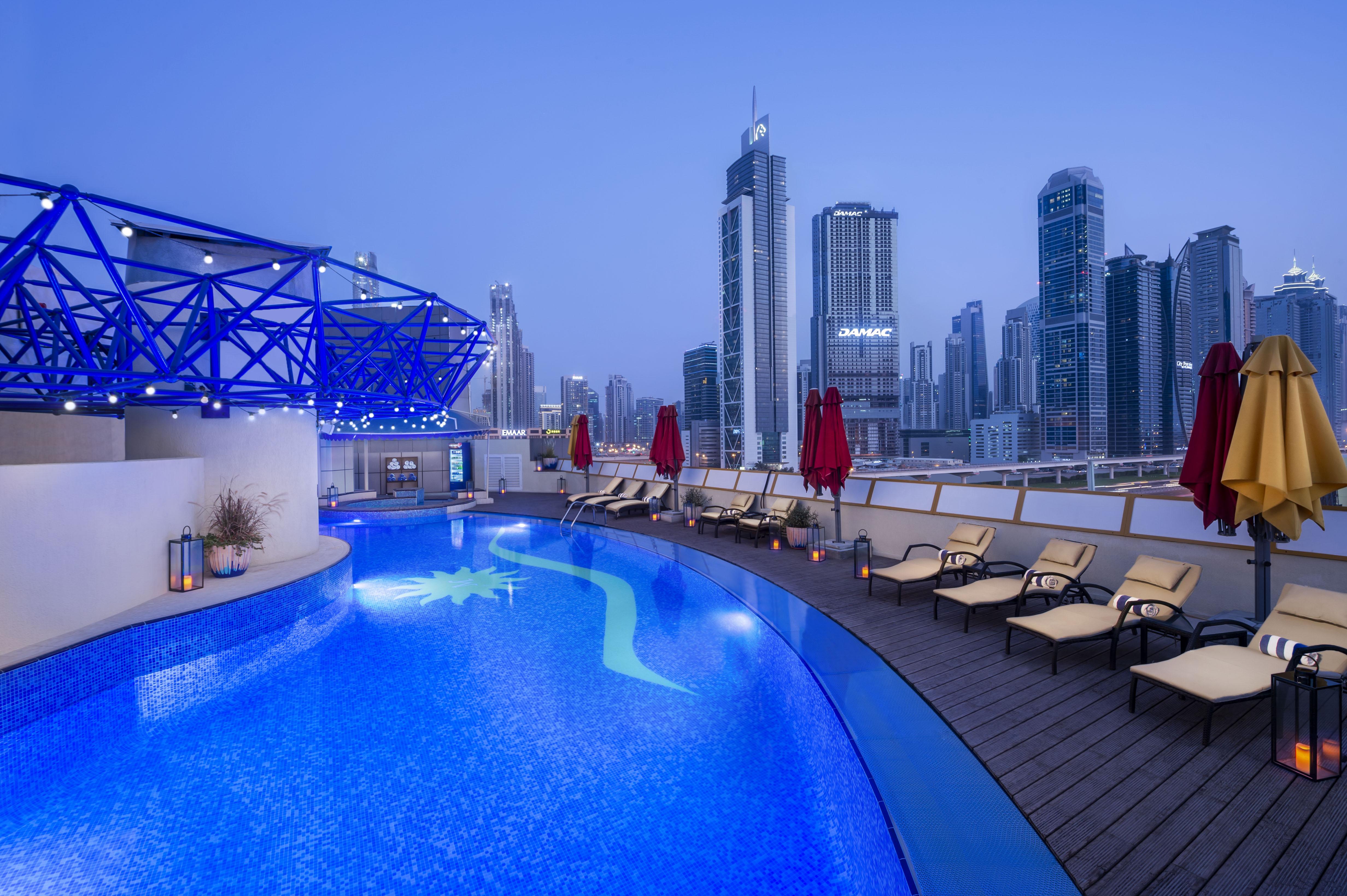 Leva Hotel Mazaya Centre دبي المظهر الخارجي الصورة