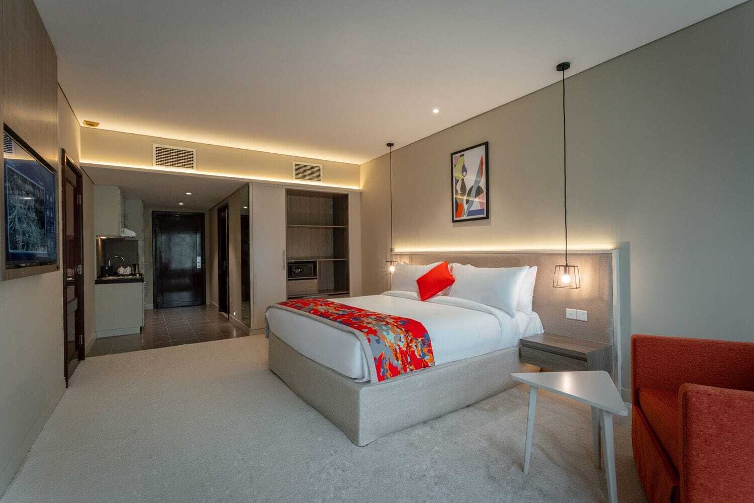 Leva Hotel Mazaya Centre دبي المظهر الخارجي الصورة